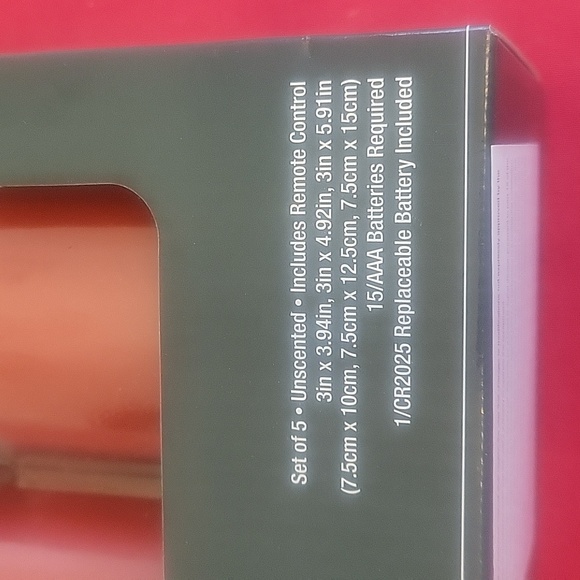 NIB Flameless candle set - Picture 4 of 8